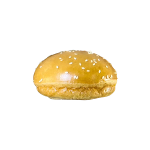 Brioche clasico blanco con sesamo 12 cm caja 28 unidades